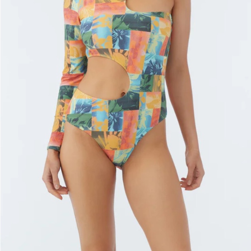 O'Neill Multicolor Floral One-Piece Swimsuit